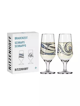 RITZENHOFF | Schnapsglas 2-er Set BRAUCHZEIT #5 und #6 Andreas Preis 2023 | 
